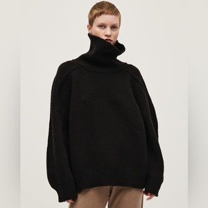 Babaa Jumper Sweater Number 67 Wool Black